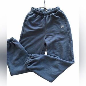 ALO Yoga Dark Blue Joggers xxs